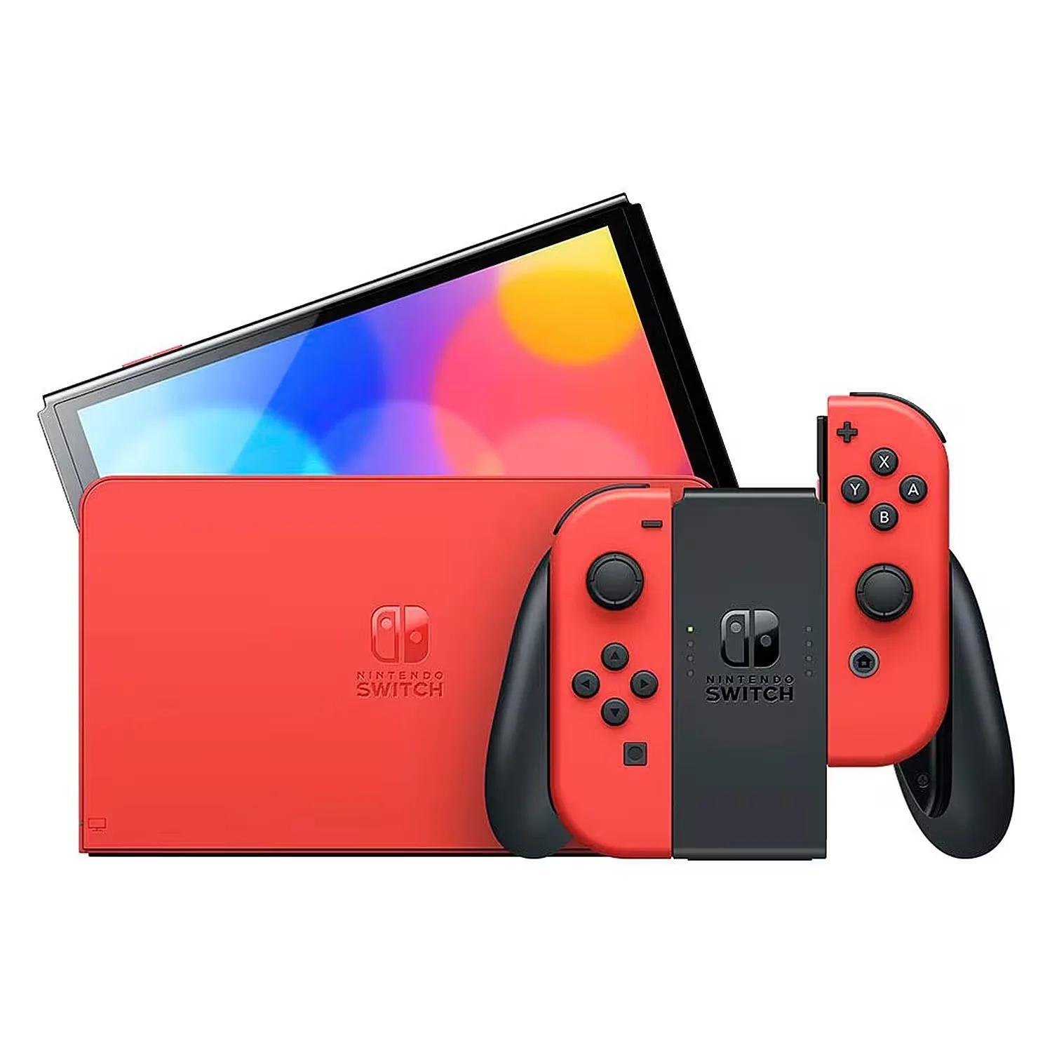 Consola Nintendo Switch OLED Mario 64GB - Rojo