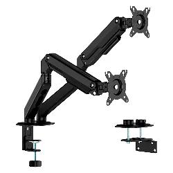 Soporte FTX FTX-C096E Articulado 17" a 32" para 2 Monitor - Negro