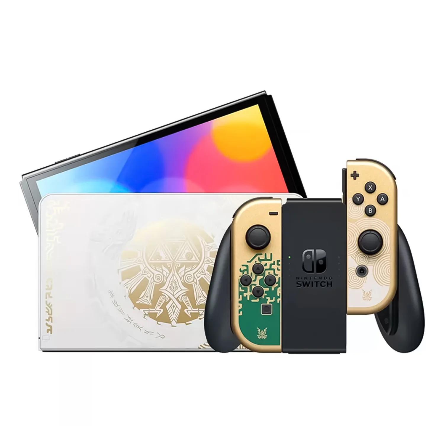 Consola Nintendo Switch OLED The Legend of Zelda 64GB UK - Dorado (HEG-S-KDAAA) (Fuente USA)