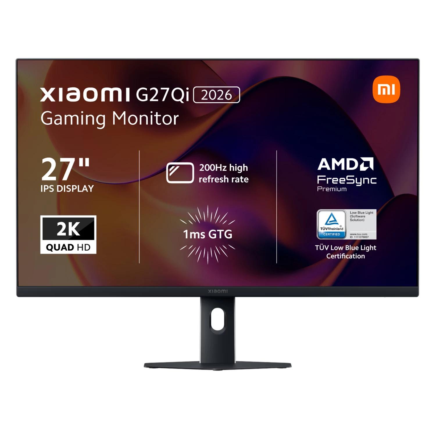 Monitor Gamer Xiaomi G27Qi 2026 ELA6556EU 27" 2K Quad HD 180Hz IPS - Negro