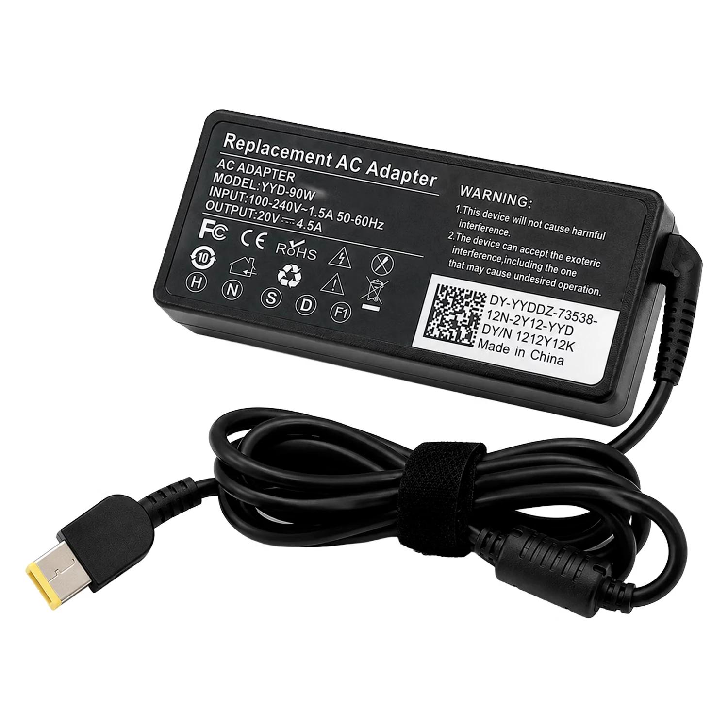Fuente para Notebook Lenovo 20V 4.5A 90W Bivolt - Negro