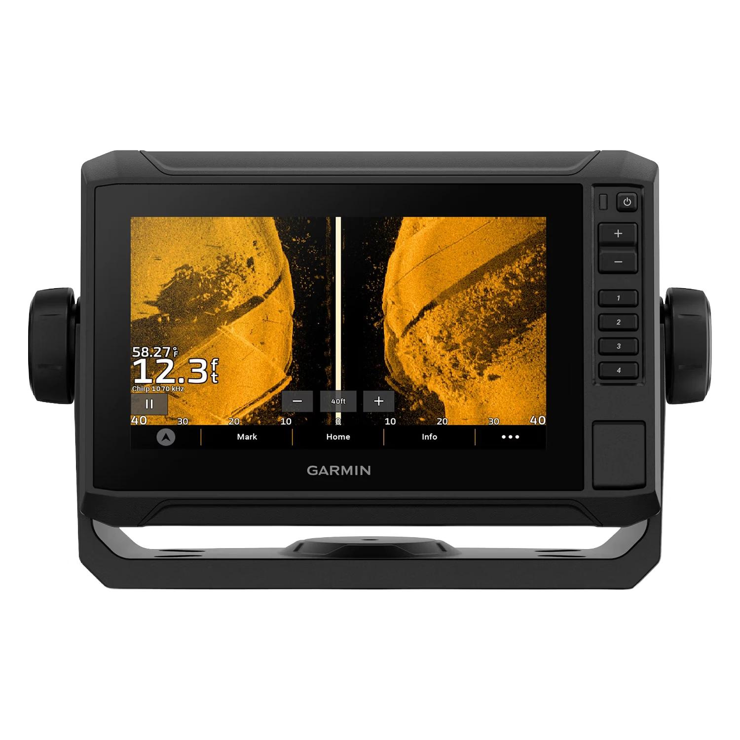 GPS Sonar Garmin ECHOMAP UHD2 73sv+ Transdutor 010-02684-01 - Negro