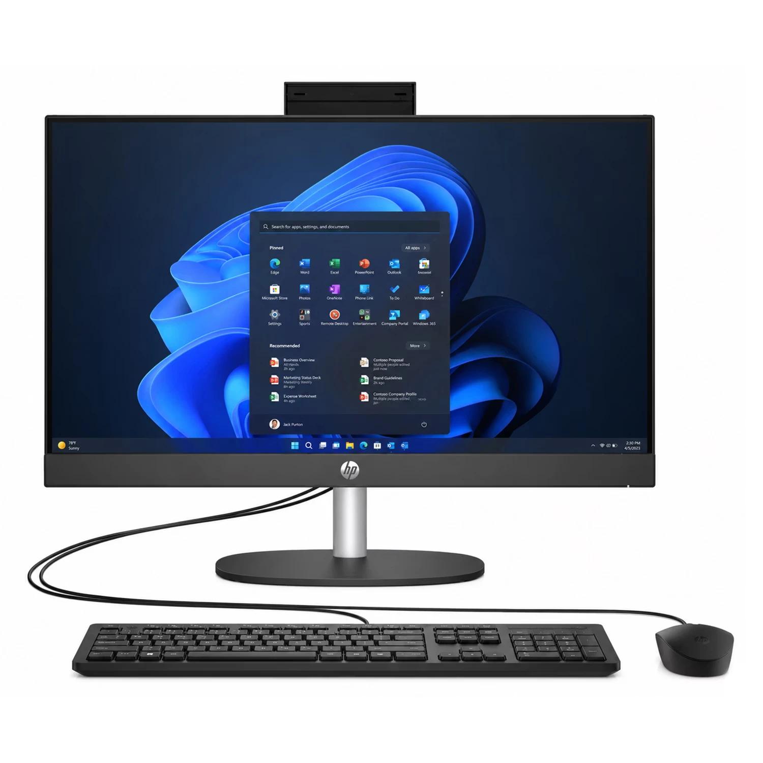 Desktop All In One HP 24-CR0353LA 23.8" Intel Core i5-1334U 512GB SSD 16GB RAM - Negro