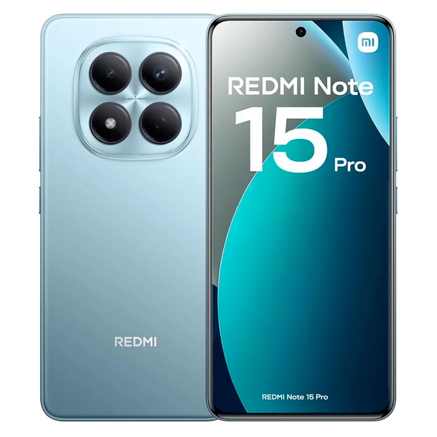 Smartphone Xiaomi Redmi Note 15 Pro 4G Global 256GB 8GB RAM Dual SIM Pantalla 6.77" - Azul
