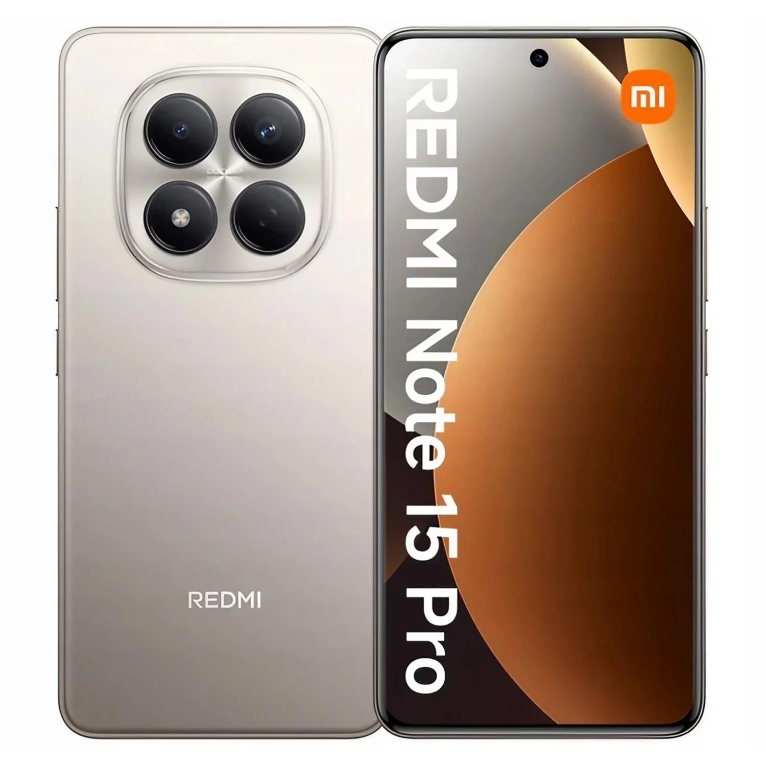 Smartphone Xiaomi Redmi Note 15 Pro 5G Global 256GB 8GB RAM Dual SIM Pantalla 6.83" - Titanio (Caja Dañada)