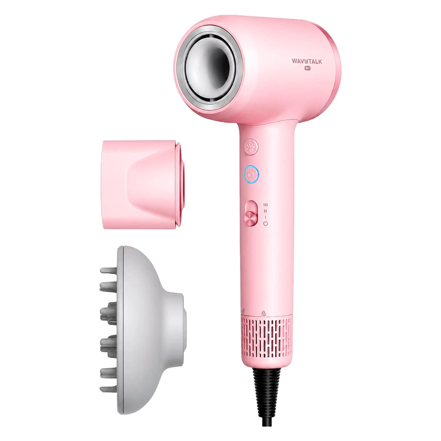 SECADOR DE CABELO WAVYTALK TURBLOW PRO EU 220V PINK