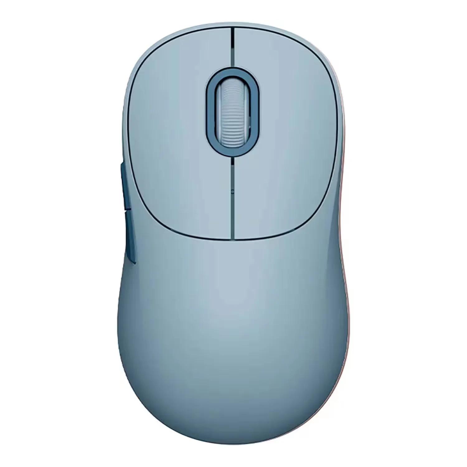 Mouse Xiaomi Mi 3 XMWXSB03YM 1200 DPI Inalámbrico - Azul (Caja Dañada)